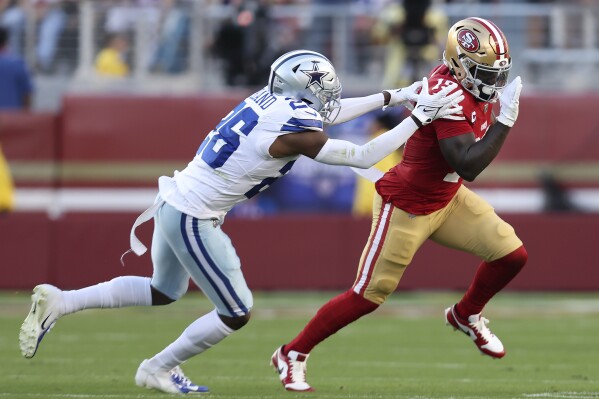 Dallas Cowboys wide receiver KaVontae Turpin (9) is seen during an NFL  football game against the