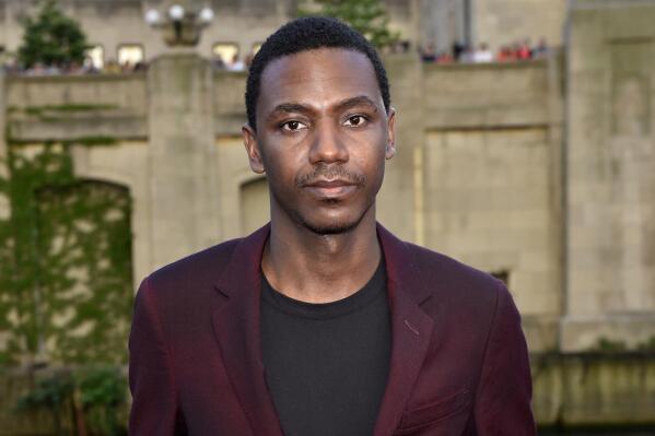 FILE - Jerrod Carmichael appears at the premiere of "Transformers: The Last Knight" on June 20, 2017, in Chicago. Carmichael will host next month’s Golden Globe Awards. (Photo by Rob Grabowski/Invision/AP, File)