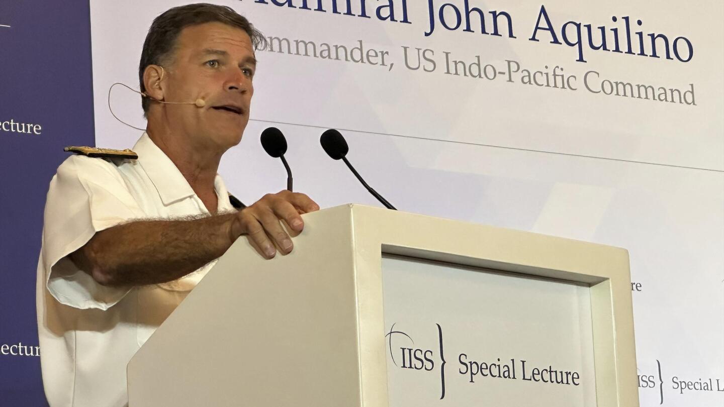 Military chief says US will defend Indo-Pacific freedoms