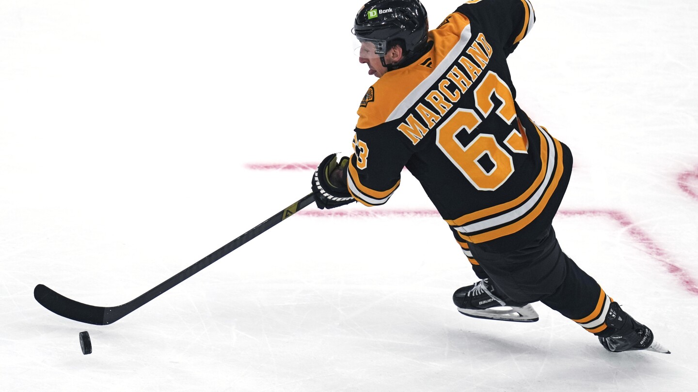Marchand Injured, Exits Bruins Game Against Penguins