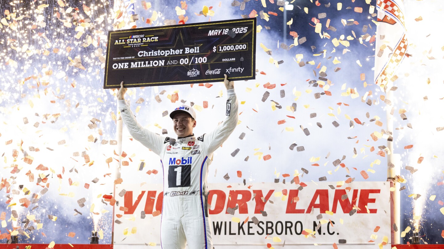 Christopher Bell beats Joey Logano in action-packed NASCAR All-Star Race