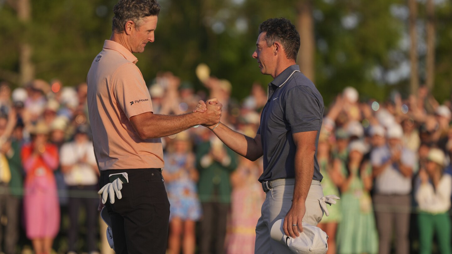 Justin Rose played a memorable round at the Masters. It wasn't enough to deny Rory McIlroy the title