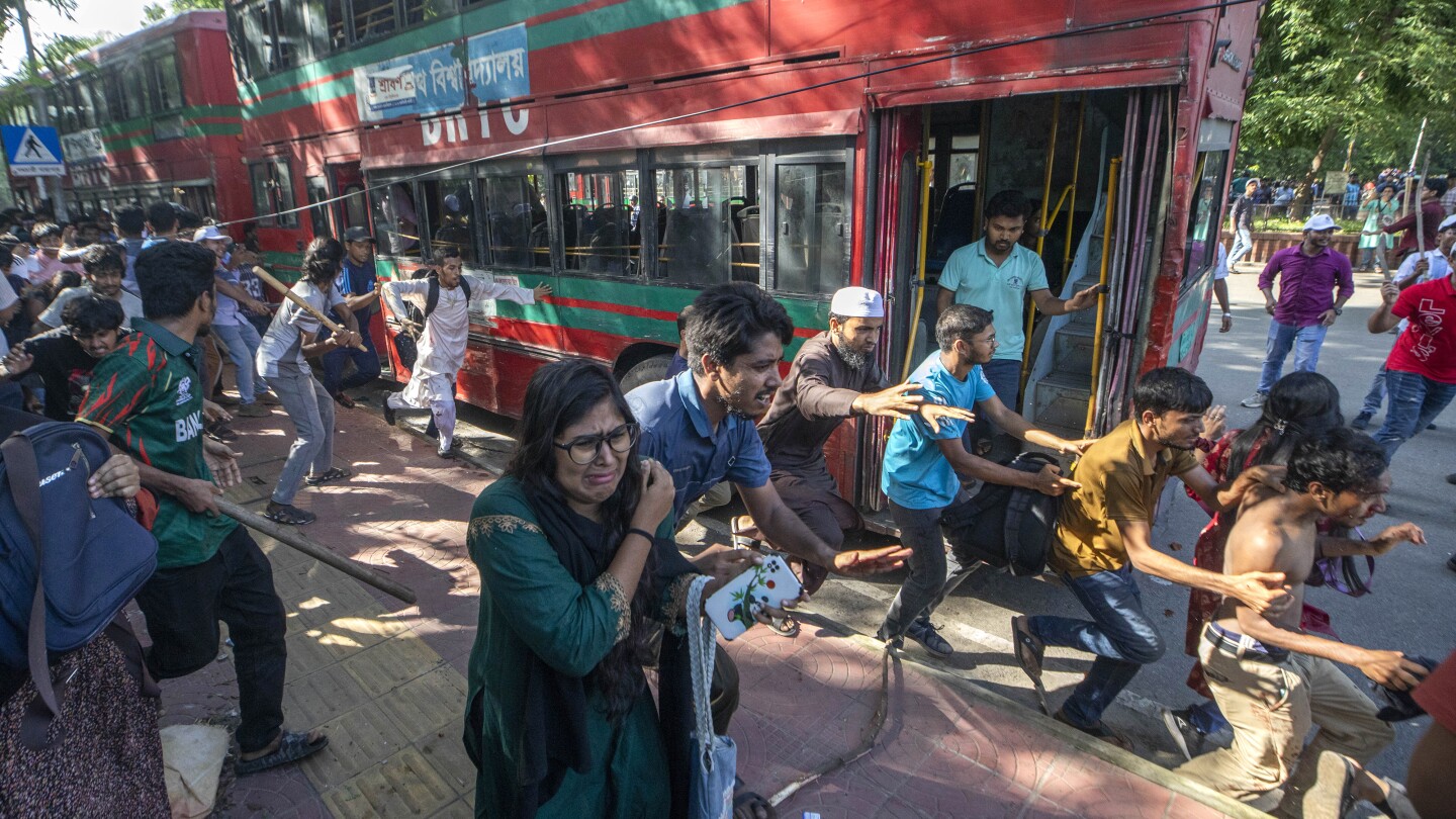 Student violence in Bangladesh has killed scores of people