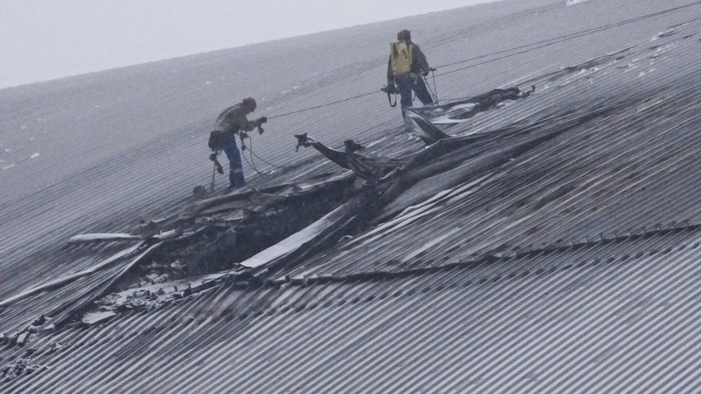 A drone pierced the outer shell of Ukraine's Chernobyl nuclear plant. Radiation levels are normal