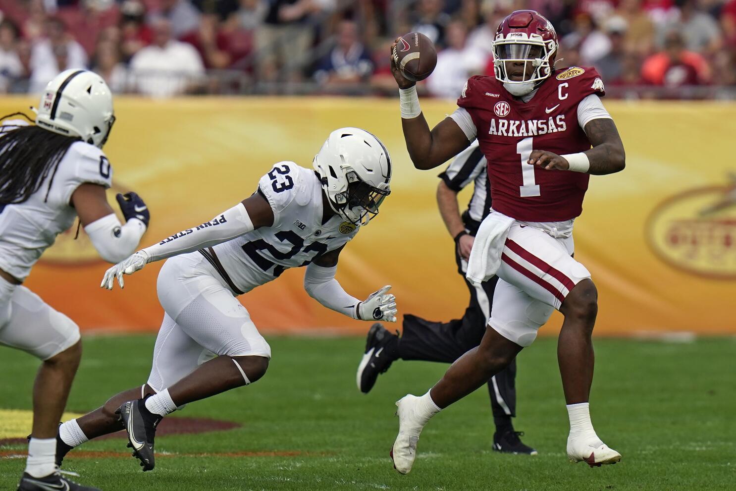 Penn State defensive end Arnold Ebiketie opts out of Outback Bowl