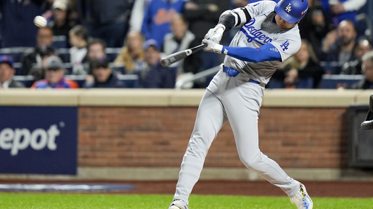 Shohei Ohtani leads the Dodgers’ fourth NLCS game against the Mets with home runs