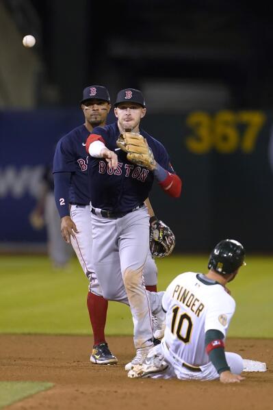 Xander Bogaerts Boston Red Sox games leader Oakland Athletics 