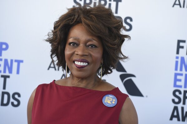 FILE - In this  Saturday, Feb. 8, 2020 file photo, Alfre Woodard arrives at the 35th Film Independent Spirit Awards in Santa Monica, Calif. Oklahoma began a centennial remembrance Friday, Jan. 1, 2021 of a once-thriving African American neighborhood in Tulsa decimated by deadly white violence that has received growing recognition during America's reckoning over police brutality and racial violence. Emmy Award-winning actress and Tulsa native Alfre Woodard and U.S. Sen. James Lankford both delivered remarks via video to a small crowd that gathered in chilly, snowy weather at the John Hope Franklin Reconciliation Park. (Photo by Jordan Strauss/Invision/AP, File)