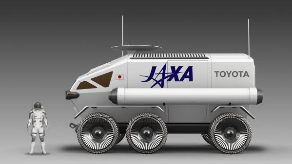 Toyota heading to moon with cruiser, robotic arms, dreams | AP News