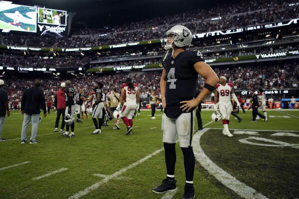 Raiders visit Titans in matchup of winless teams