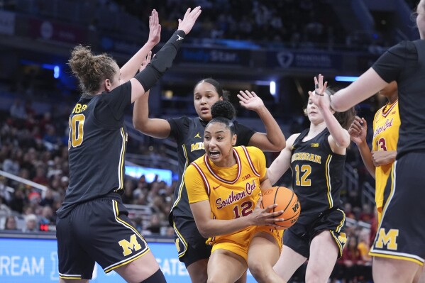 JuJu Watkins driven to lead top-seeded USC on deeper run in women's NCAA  Tournament | AP News