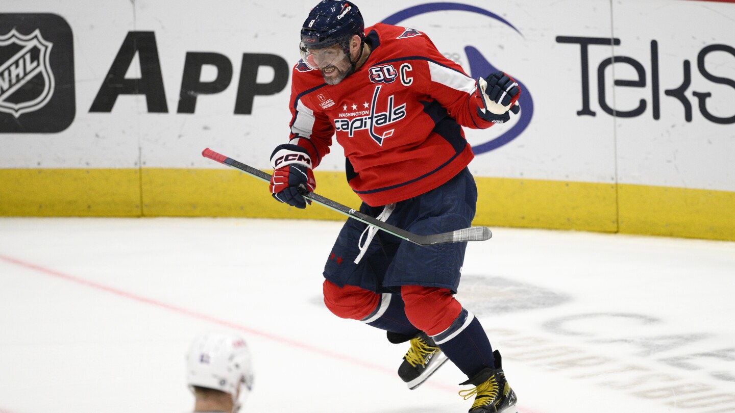 Ovechkin Scores 858th Goal, Nears Gretzky Record