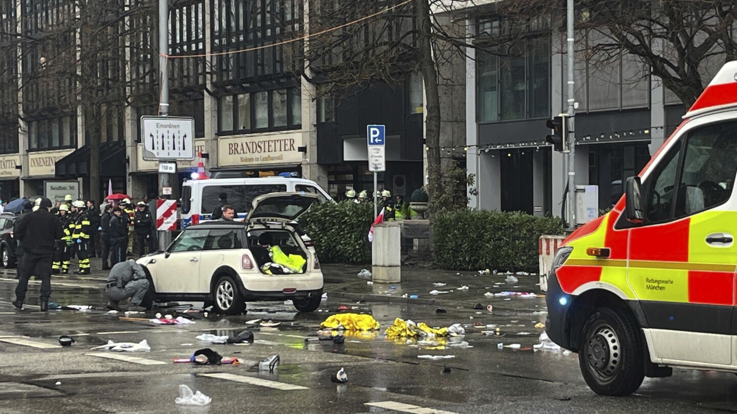 Bavaria governor says Munich car incident is believed to be an attack