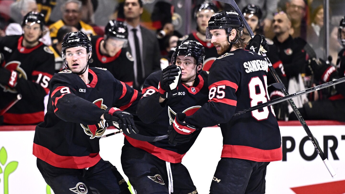 Tim Stutzle Nets Two Points in Senators' Shootout Win Over Bruins