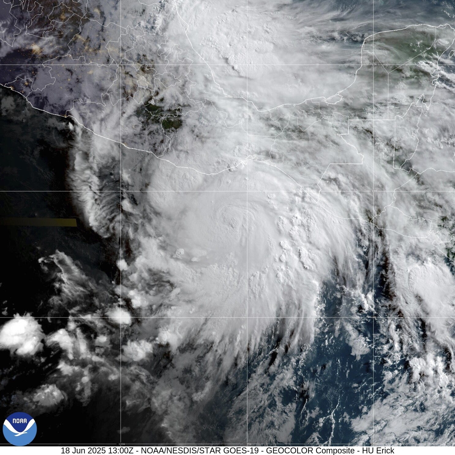 Hurricane Erick is quickly building strength as it heads toward Mexico. Here's why