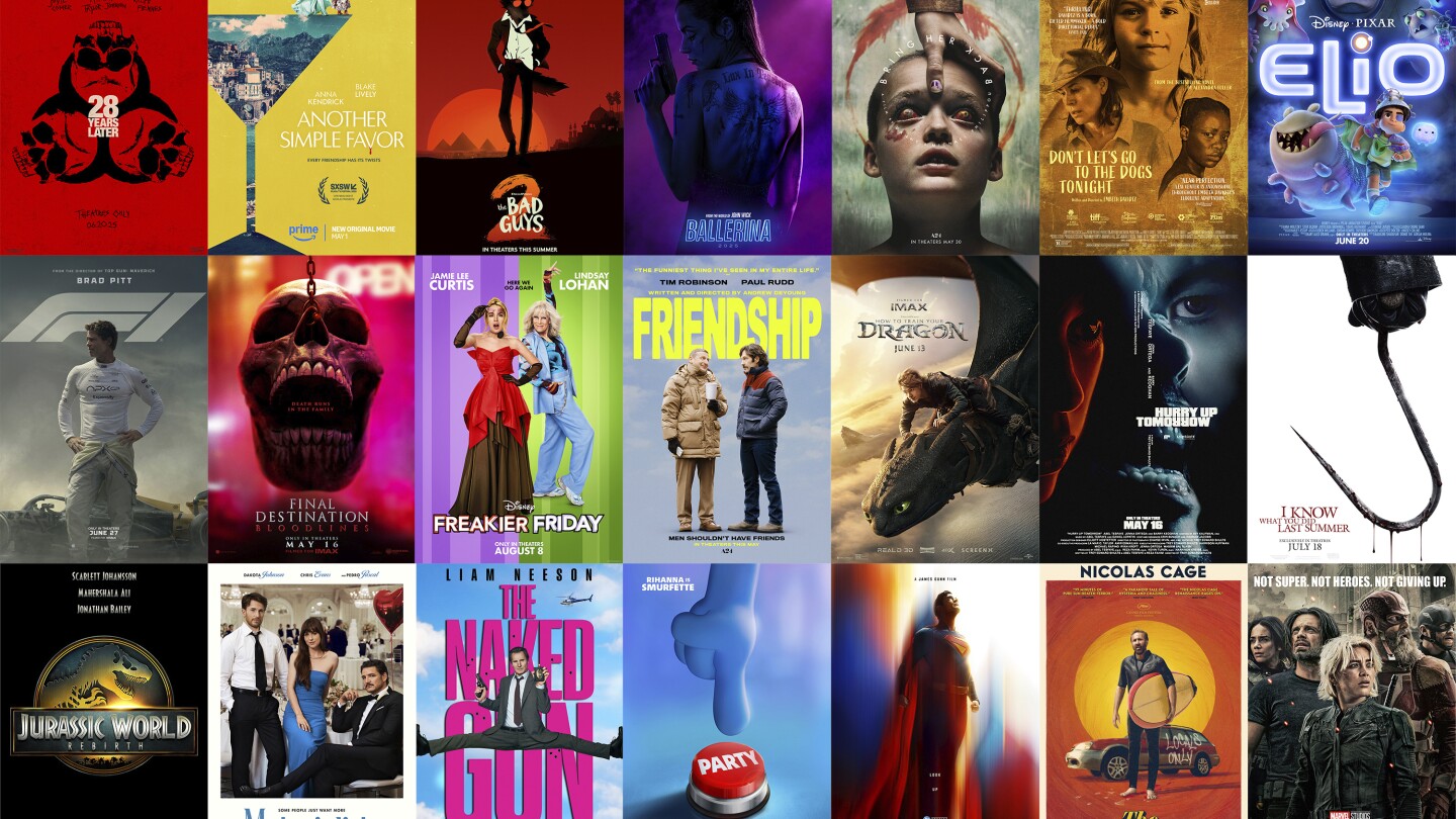 Summer Movie Guide 2025: Here’s what’s coming to theaters and streaming from May to August