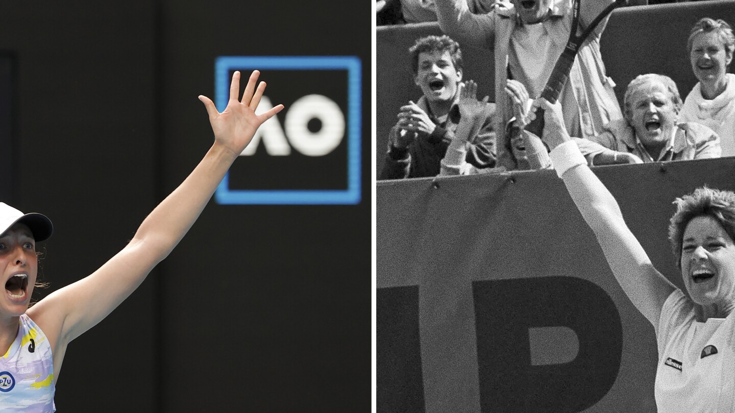 Крис Евърт смята, че Ига Светек може да надмине нейния рекорд от 7 титли на Откритото първенство на Франция