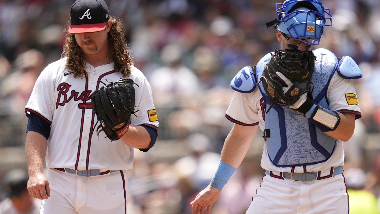 Holmes Fans 15, Braves Fall to Rockies 10-1