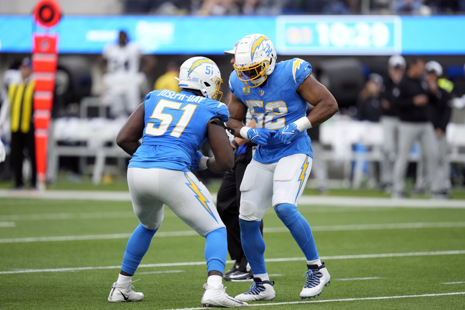 Chargers will miss 3 starters on offense versus Raiders