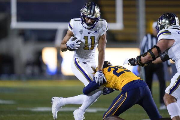 Penix leads Washington to 1st road win, 28-21 over Cal