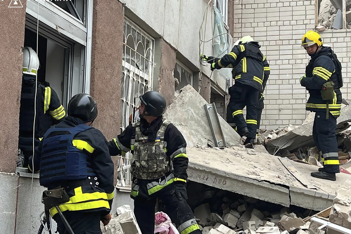 Russian missiles slam into a Ukraine city and kill 14 people as the war approaches a critical stage