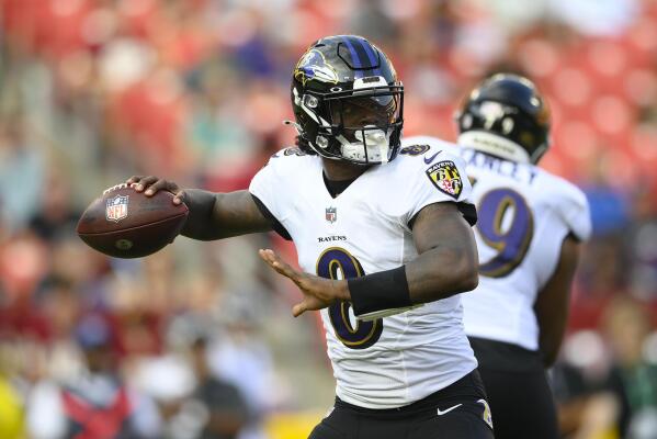 High expectations again for QB Jackson, Ravens