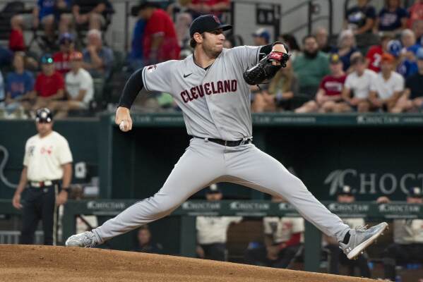 Marcus Semien homers twice, Texas Rangers split with Cleveland Guardians