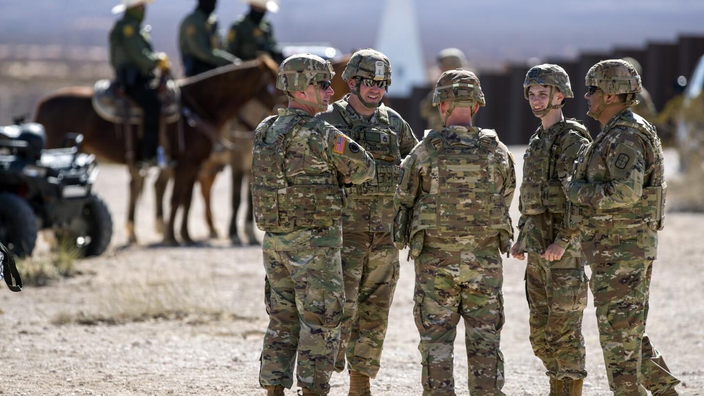 The Pentagon is sending about 3,000 more active-duty troops to the US-Mexico border