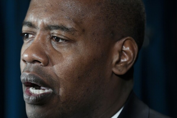 FILE - Alabama Rep. Anthony Daniels speaks with the media during the opening of the legislative session at the Alabama State House in Montgomery, Ala., Jan. 11, 2022. Daniels is seeking the Democratic nomination in Alabama's 2nd Congressional District. (Mickey Welsh/The Montgomery Advertiser via AP, File)