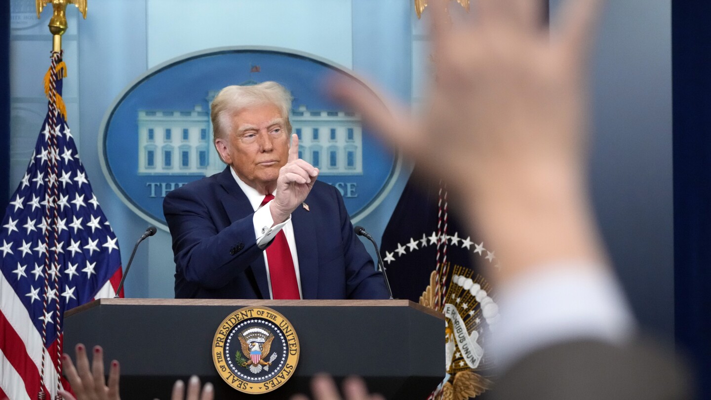 Números que definem os primeiros 100 dias de Trump de seu segundo mandato
 #ÚltimasNotícias