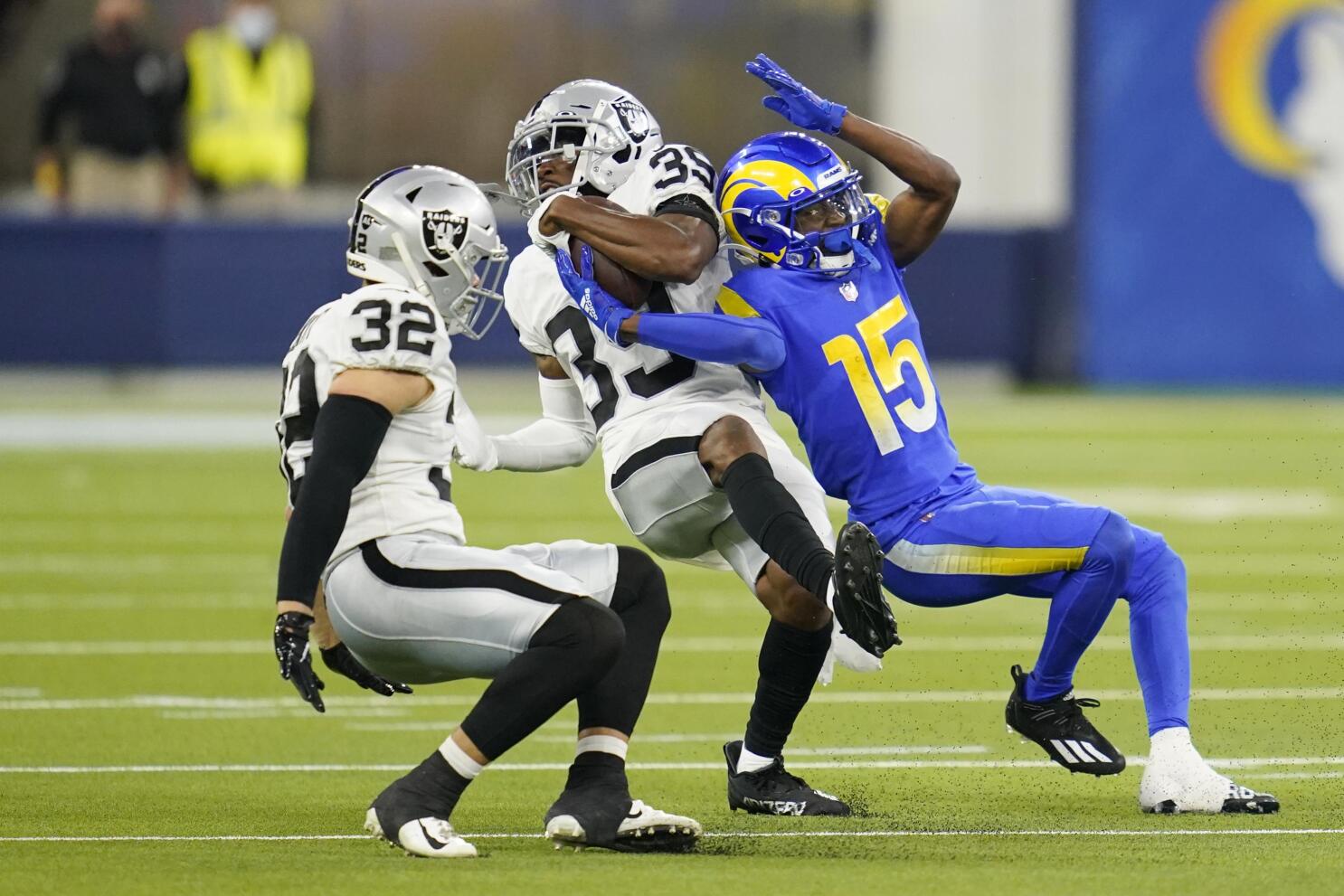 Nate Hobbs making big push in Raiders secondary, Raiders News