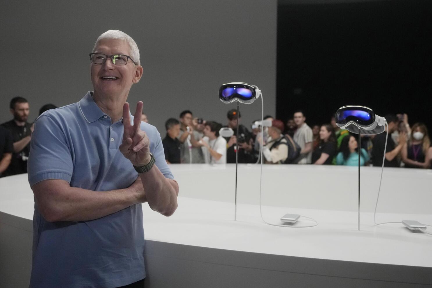 Apple unveils a $3,500 headset as it wades into the world of