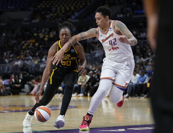LA Sparks defeat Griner, Mercury 94-71 in WNBA season opener