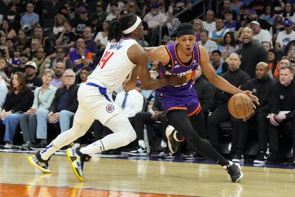 Clippers rally past Suns, secure No. 5 playoff spot in West