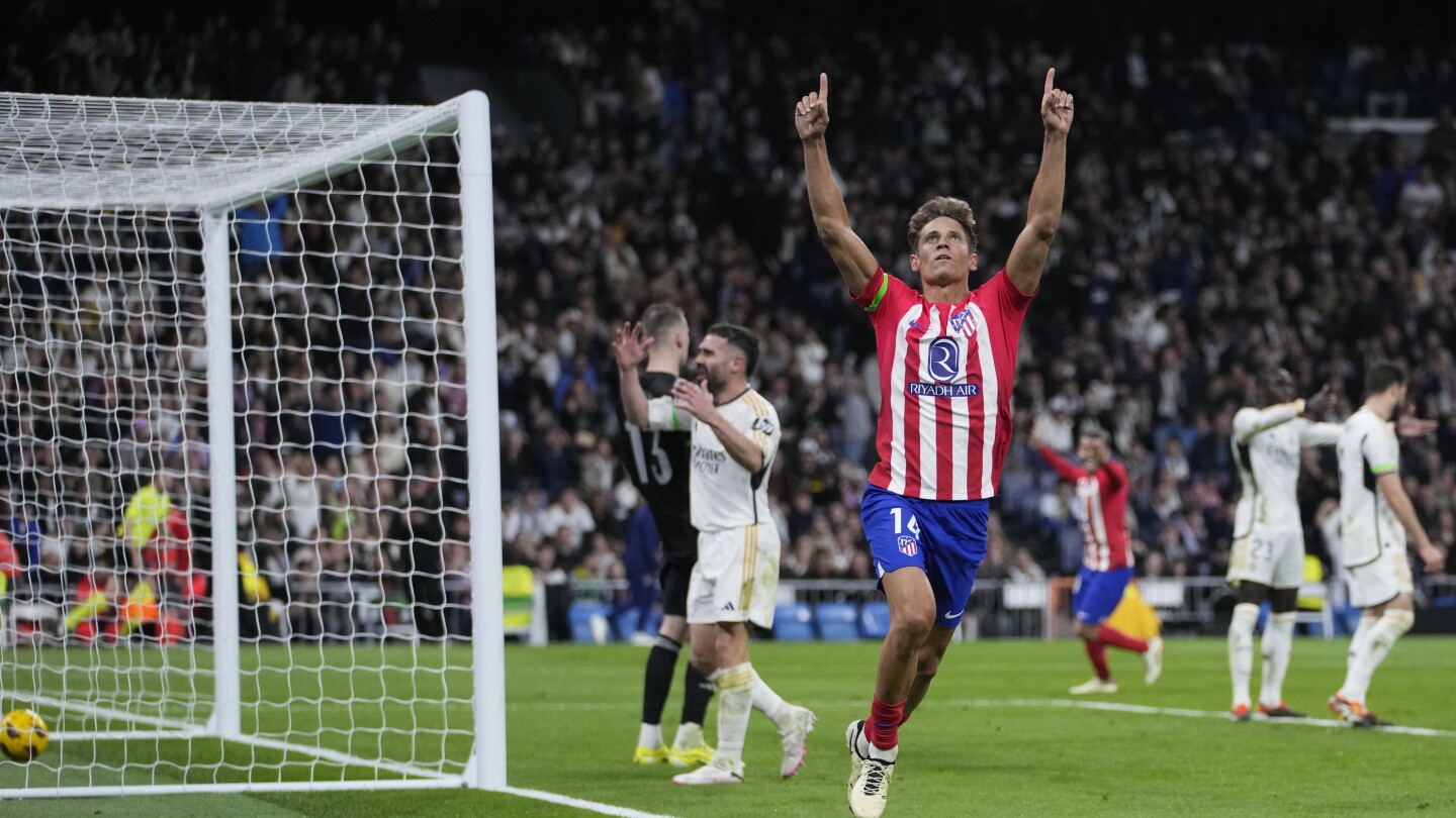 Le Real Madrid concède l’égalisation dans les arrêts de jeu contre l’Atletico et rate l’occasion de prendre 4 points d’avance