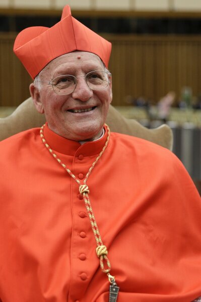 Pope gives prestigious red hats to 5 new cardinals