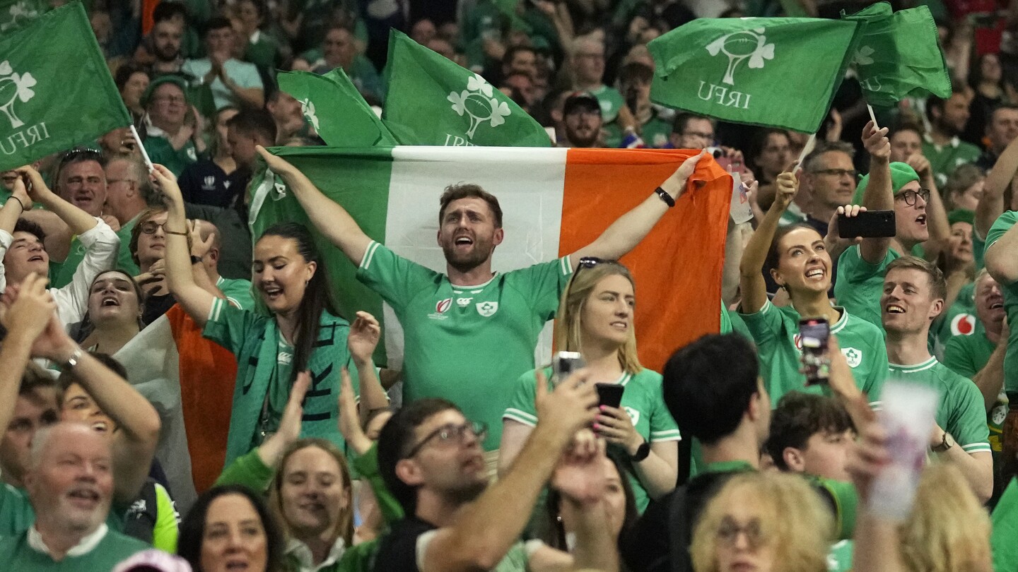 Les supporters irlandais viennent de remporter une Coupe du Monde de Rugby réussie en France, mais les cartes d’erreurs sont décevantes
