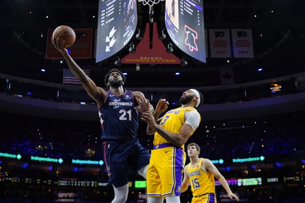 LeBron James suffers worst defeat in NBA career as Embiid, 76ers rout Lakers  by 44 points