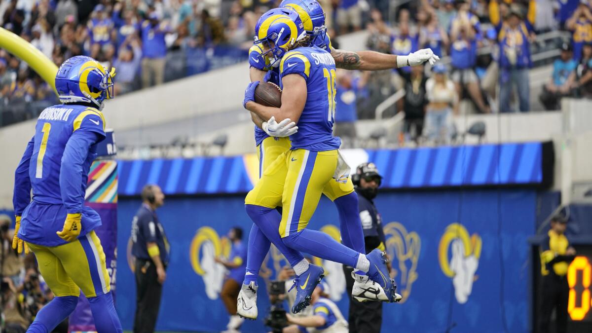 Rams-Panthers final score: LA overcomes halftime deficit at home