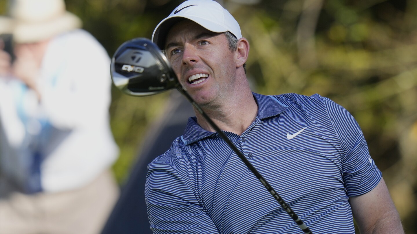 Rory McIlroy mum on video of him taking phone from University of Texas player heckling him