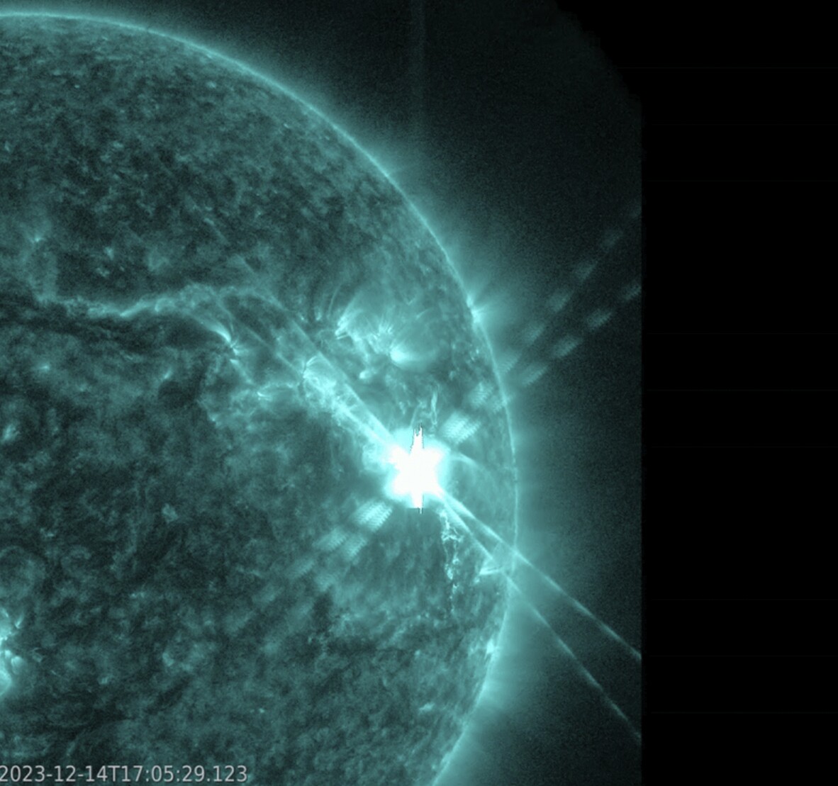 Biggest solar flare in years disrupts radio signals on Earth