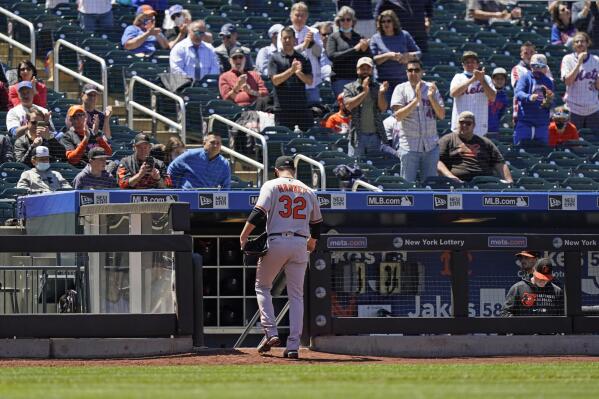 Orioles fall to Mets as Matt Harvey gets hammered in Citi Field