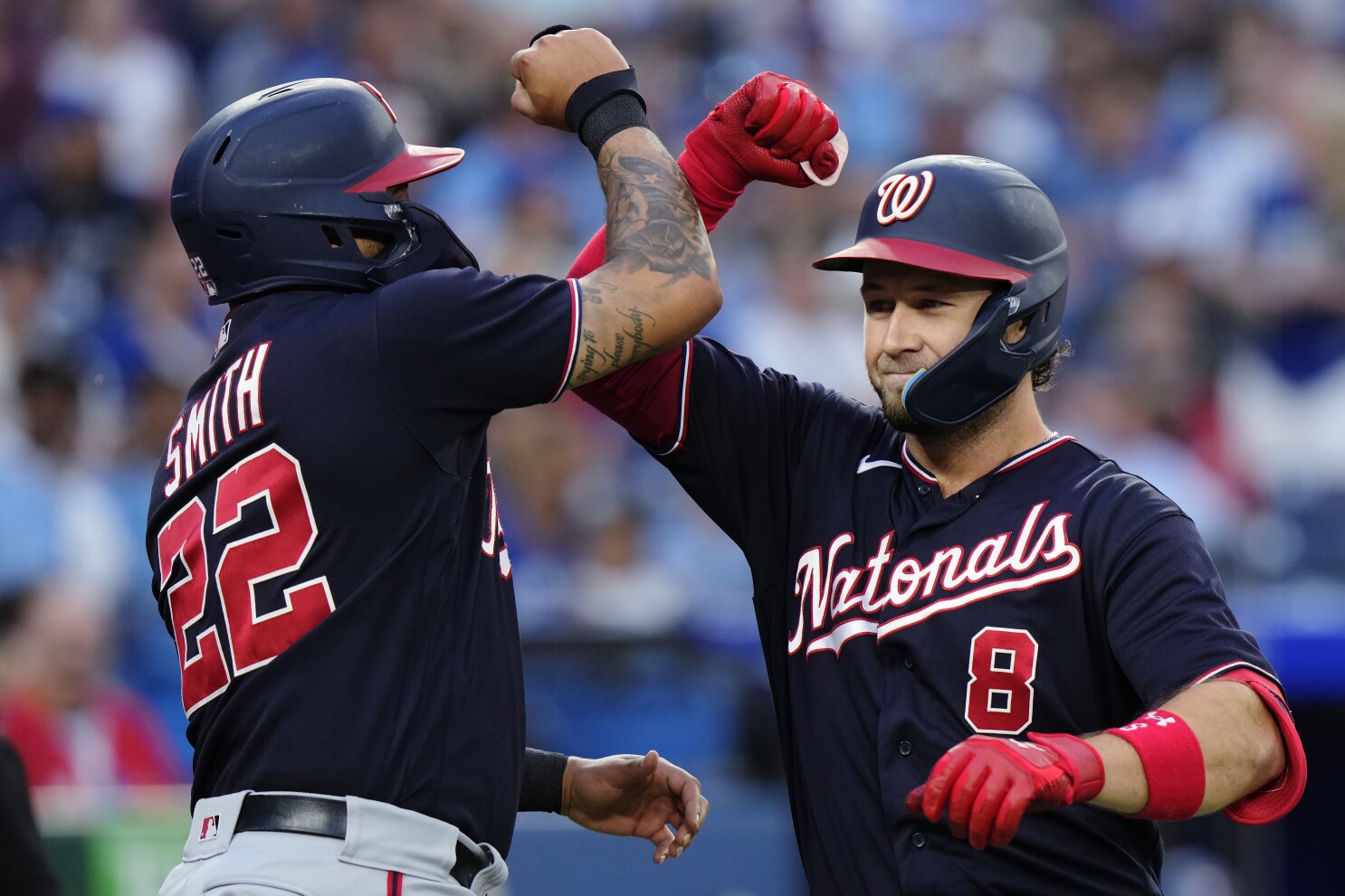 MLB 2023, Carter Kieboom and Keibert Ruiz Power Washington Nationals to 5-4  Victory over Toronto Blue Jays with Home Runs