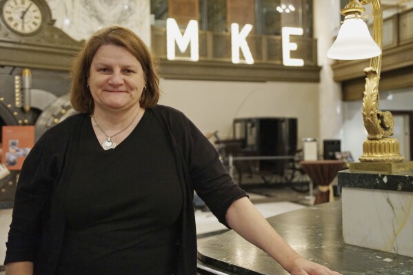 Judge Hannah Dugan poses for a photo in Milwaukee in 2016. (Lee Matz/Milwaukee Independent via AP, File)