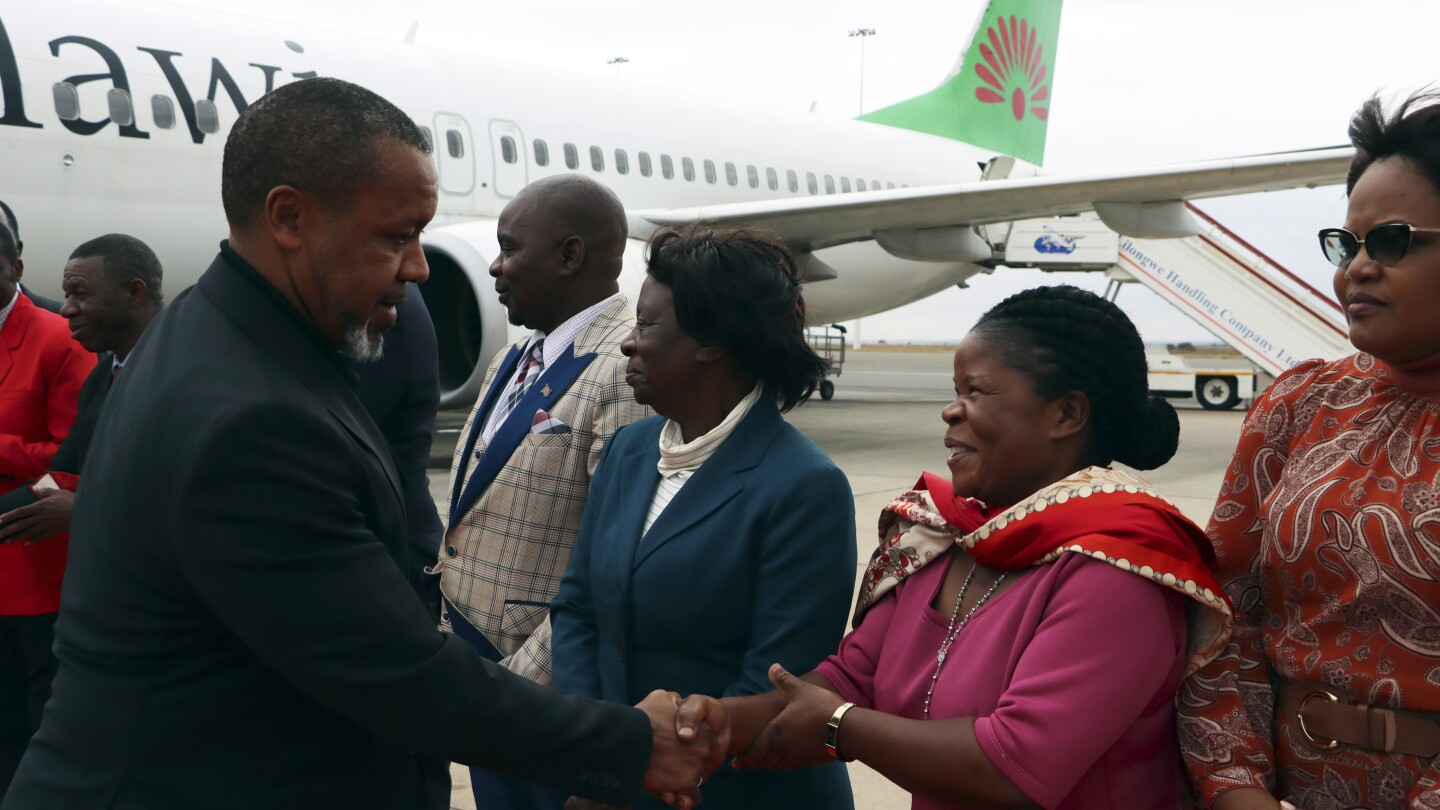 The plane carrying the Vice President of Malawi has disappeared, and the search is still ongoing