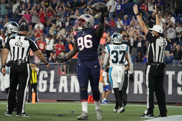 Jones helps Patriots beat Panthers 20-10 in preseason game