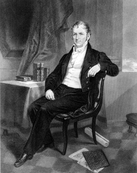 This is an undated sketch of American inventor Eli Whitney. Whitney invented the cotton-gin, which separated the cotton fibre from the seeds. It was patented in 1793. (AP Photo)