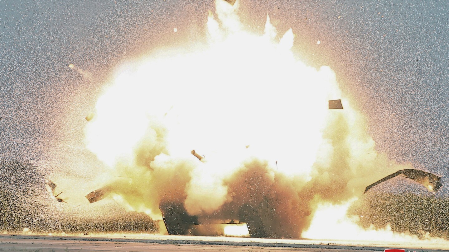 North Korea displays new drone attacking a goal as Seoul and US cling vast army workouts