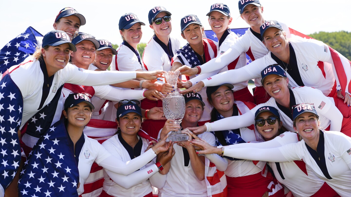 Lilia Vu puts away Europe with closing birdie, US wins its first Solheim Cup since 2017