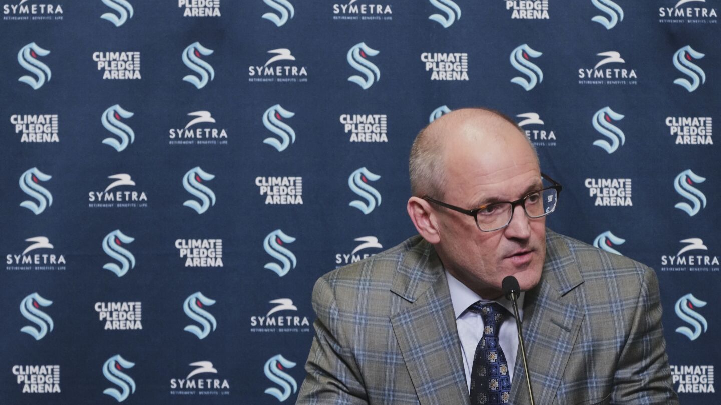 The Seattle Kraken fired coach Dan Bylsma on Monday ending